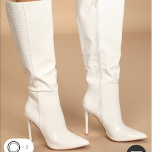 lulus white boots